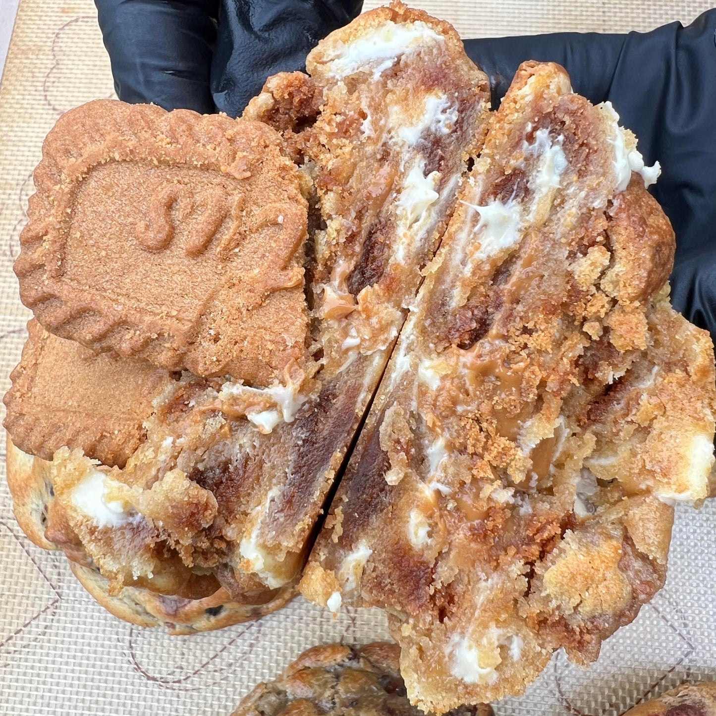 Biscoff chocolate chip cookie